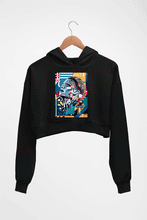 Load image into Gallery viewer, Erling Haaland Crop HOODIE FOR WOMEN-Black-Ektarfa.online
