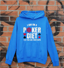 Load image into Gallery viewer, Poker Unisex Hoodie for Men/Women-Royal Blue-Ektarfa.online
