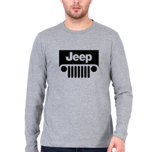 Load image into Gallery viewer, Jeep Full Sleeves T-Shirt for Men-Grey-Ektarfa.online
