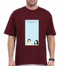 Load image into Gallery viewer, Prateek Kuhad Oversized T-Shirt for Men-Maroon-Ektarfa.online
