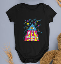 Load image into Gallery viewer, Psychedelic Music Kids Romper For Baby Boy/Girl-Black-Ektarfa.online
