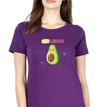 Load image into Gallery viewer, Avocado T-Shirt for Women-Purple-Ektarfa.online

