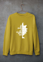 Load image into Gallery viewer, Rick and Morty Unisex Sweatshirt for Men/Women-Mustard Yellow-Ektarfa.online
