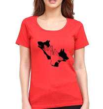 Load image into Gallery viewer, Dog T-Shirt for Women-Red-Ektarfa.online
