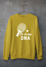 Load image into Gallery viewer, Table Tennis (TT) DNA Unisex Sweatshirt for Men/Women-Mustard Yellow-Ektarfa.online
