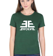 Load image into Gallery viewer, Evolve T-Shirt for Women-Dark Green-Ektarfa.online
