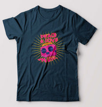 Load image into Gallery viewer, Psychedelic Music Peace Love T-Shirt for Men-Petrol Blue-Ektarfa.online
