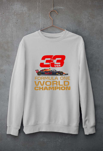 Max Verstappen F1 World Championship Unisex Sweatshirt for Men/Women-Grey Melange-Ektarfa.online
