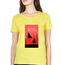 Load image into Gallery viewer, Scarlet Witch Wanda T-Shirt for Women-Yellow-Ektarfa.online
