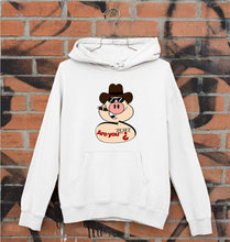 Load image into Gallery viewer, Pig Funny Unisex Hoodie for Men/Women-White-Ektarfa.online
