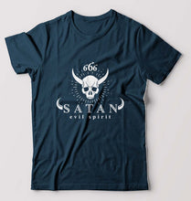 Load image into Gallery viewer, O-Parts Hunter 666 Satan T-Shirt for Men-Petrol Blue-Ektarfa.online
