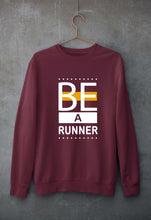 Load image into Gallery viewer, Runner Running Unisex Sweatshirt for Men/Women-Maroon-Ektarfa.online

