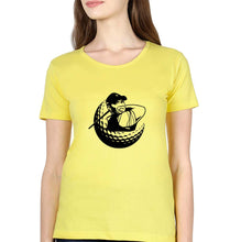 Load image into Gallery viewer, Tiger Woods T-Shirt for Women-Yellow-Ektarfa.online
