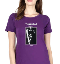 Load image into Gallery viewer, The Weeknd Trilogy T-Shirt for Women-Purple-Ektarfa.online
