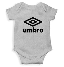 Load image into Gallery viewer, Umbro Kids Romper For Baby Boy/Girl-0-5 Months(18 Inches)-Grey-Ektarfa.online
