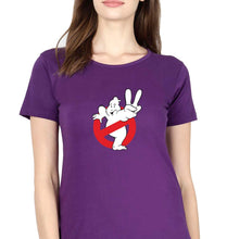 Load image into Gallery viewer, Ghostbusters T-Shirt for Women-Purple-Ektarfa.online
