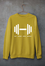 Load image into Gallery viewer, Gym Unisex Sweatshirt for Men/Women-Mustard yellow-Ektarfa.online
