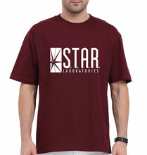 Load image into Gallery viewer, Star laboratories Oversized T-Shirt for Men-Maroon-Ektarfa.online
