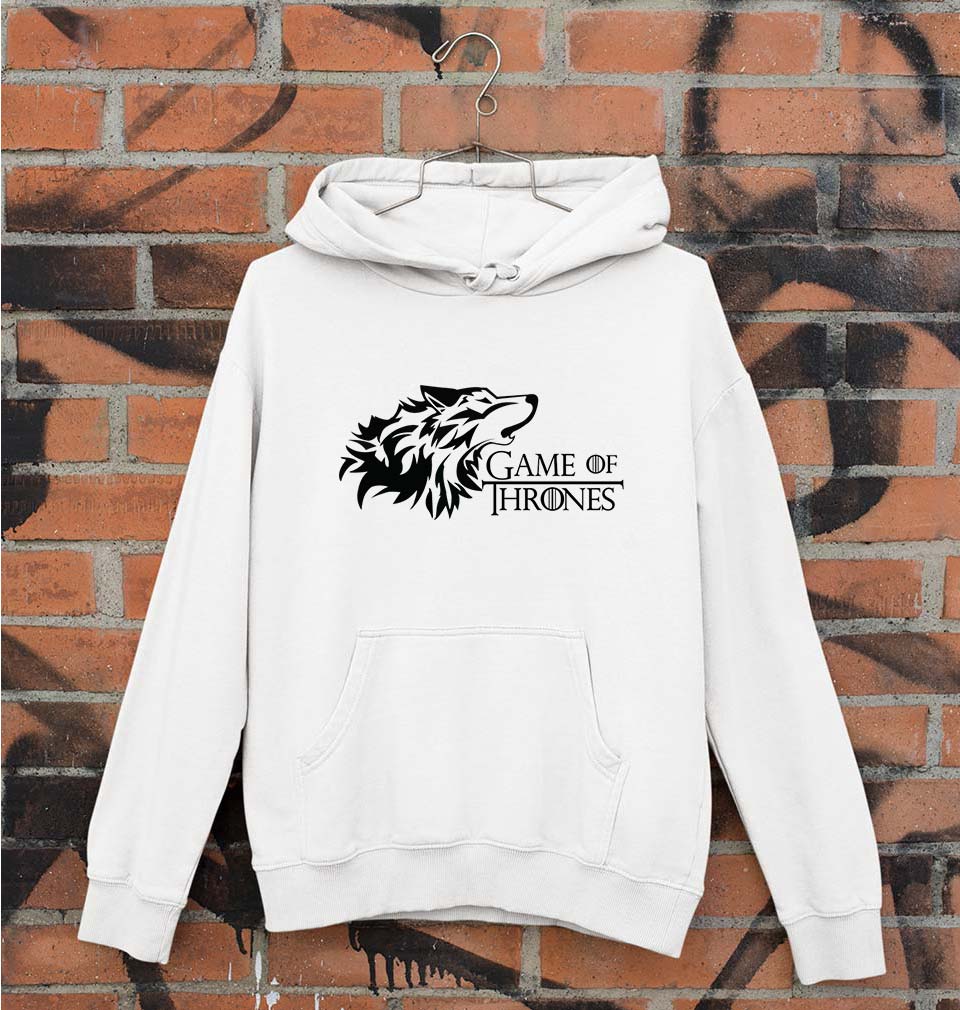 GOT Game Of Thrones Winter Coming Unisex Hoodie for Men/Women-White-Ektarfa.online