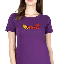 Load image into Gallery viewer, Dragon Ball Z T-Shirt for Women-Purple-Ektarfa.online
