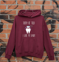 Load image into Gallery viewer, Love Daddy Unisex Hoodie for Men/Women-Maroon-Ektarfa.online
