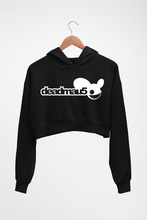 Load image into Gallery viewer, Deadmau5 Crop HOODIE FOR WOMEN-Black-Ektarfa.online
