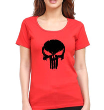 Load image into Gallery viewer, Punisher T-Shirt for Women-Red-Ektarfa.online
