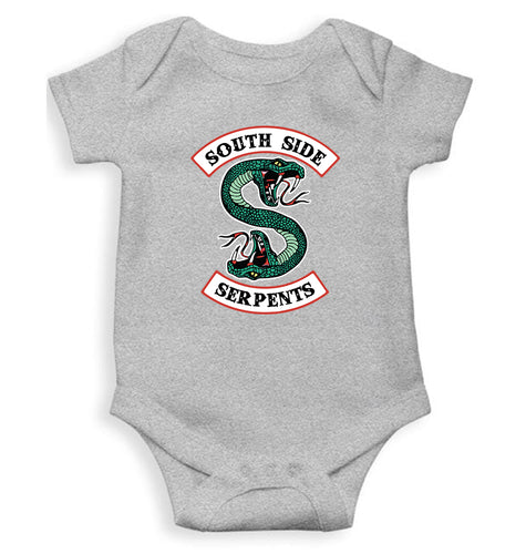 south side serpents riverdale Kids Romper Kids Romper For Baby Boy/Girl-0-5 Months(18 Inches)-Grey-Ektarfa.online