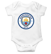 Load image into Gallery viewer, Manchester City Kids Romper For Baby Boy/Girl-0-5 Months(18 Inches)-White-Ektarfa.online
