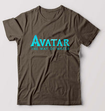 Load image into Gallery viewer, Avatar T-Shirt for Men-Olive Green-Ektarfa.online

