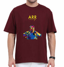 Load image into Gallery viewer, A. R. Rahman Oversized T-Shirt for Men-Maroon-Ektarfa.online
