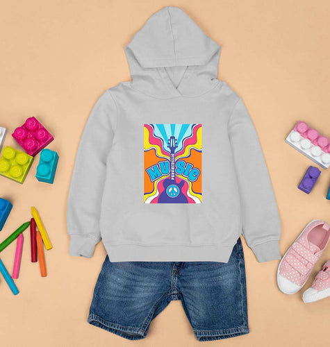 Psychedelic Kids Hoodie for Boy/Girl-Grey-Ektarfa.online