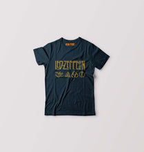 Load image into Gallery viewer, Led Zeppelin Kids T-Shirt for Boy/Girl-Petrol blue-Ektarfa.online
