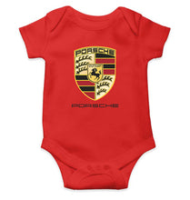 Load image into Gallery viewer, Porsche Logo Kids Romper For Baby Boy/Girl-0-5 Months(18 Inches)-RED-Ektarfa.online
