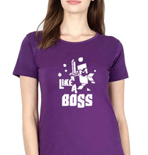Load image into Gallery viewer, Minecraft T-Shirt for Women-Purple-Ektarfa.online
