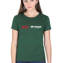 Load image into Gallery viewer, UFC Venum T-Shirt for Women-Dark Green-Ektarfa.online
