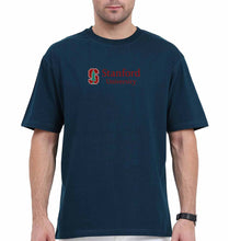 Load image into Gallery viewer, Stanford Oversized T-Shirt for Men-Petrol Blue-Ektarfa.online
