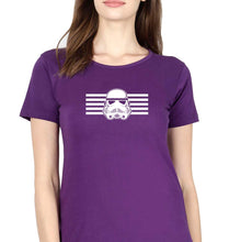 Load image into Gallery viewer, Star War T-Shirt for Women-Purple-Ektarfa.online
