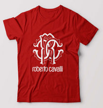 Load image into Gallery viewer, Roberto Cavalli T-Shirt for Men-Red-Ektarfa.online
