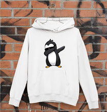 Load image into Gallery viewer, Dab Penguin Unisex Hoodie for Men/Women-White-Ektarfa.online
