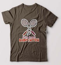 Load image into Gallery viewer, Badminton T-Shirt for Men-Olive Green-Ektarfa.online
