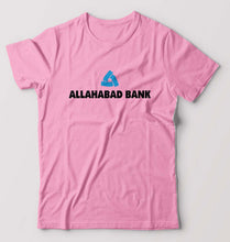 Load image into Gallery viewer, Allahabad Bank T-Shirt for Men-Light Baby Pink-Ektarfa.online
