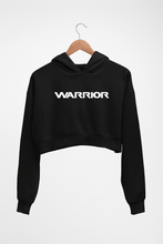 Load image into Gallery viewer, Warrior Crop HOODIE FOR WOMEN-Black-Ektarfa.online
