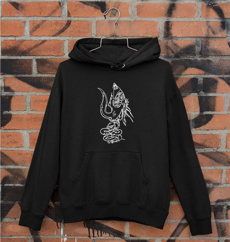 Mahakal Mahadev Bholenath Shiva Shivji Unisex Hoodie for Men/Women-Black-Ektarfa.online