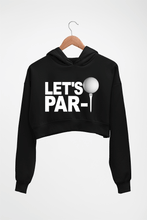 Load image into Gallery viewer, Golf Crop HOODIE FOR WOMEN-Black-Ektarfa.online
