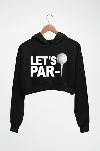Golf Crop HOODIE FOR WOMEN-Black-Ektarfa.online