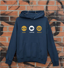 Load image into Gallery viewer, Coder Unisex Hoodie for Men/Women-Navy Blue-Ektarfa.online
