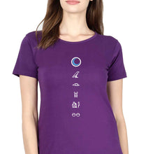 Load image into Gallery viewer, Moon Knight T-Shirt for Women-Purple-Ektarfa.online
