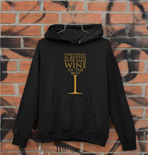 Load image into Gallery viewer, GOT Game Of Thrones Wine In The Belly Unisex Hoodie for Men/Women-Black-Ektarfa.online
