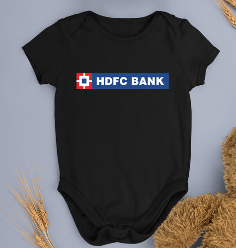 HDFC Bank Kids Romper For Baby Boy/Girl-Black-Ektarfa.online